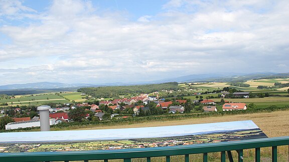 Aussichtswarte am Hochbehälter Sulzriegel 