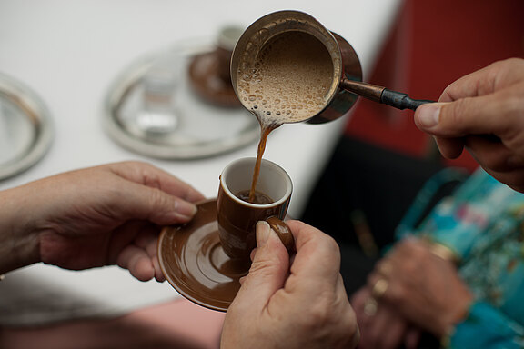 Guter Kaffee im Café SIMON